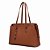 BOLSA SANTA LOLLA GRANDE SOFT MARROM SAFARI ALÇA OMBRO - Imagem 3
