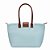 BOLSA SANTA LOLLA SHOPPER NYLON AZUL CLARO - Imagem 4