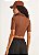 BLUSA COLCCI CANELADA - MARROM VOSTOK - Imagem 3