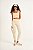 CALÇA COLCCI SPORT LEGGING JACQUARD OFF BEGE - Imagem 1