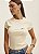 CAMISETA FORUM CANELADA BEGE AFFOGATO - Imagem 1