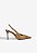 SCARPIN SLINGBACK SCHUTZ SALTO FINO MARROM - Imagem 5