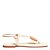 RASTEIRA SANTA LOLLA NAPA SOFT BICO QUADRADO OFF WHITE - Imagem 1