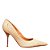 SCARPIN SANTA LOLLA TRESSE BEGE BICO FINO SALTO AGULHA - Imagem 1