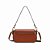 BOLSA SANTA LOLLA  BAGUETE MÉDIA SOFT MARROM ALÇA OMBRO - Imagem 5