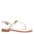 RASTEIRA SALOMÉ NAPA SOFT OFF WHITE BICO REDONDO - Imagem 1