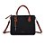 BOLSA SANTA LOLLA TOTE TEXTURIZADA FLOATER ALÇA DUPLA PRETA - Imagem 1