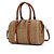 BOLSA SANTA LOLLA BAÚ GRANDE TRAMADO MARROM TRANSVERSAL - Imagem 3