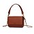 BOLSA SANTA LOLLA BAGUETE FLOATER ALÇA TRANÇA MARROM - Imagem 3