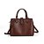 BOLSA TOTE SANTA LOLLA RUSTICA ESTRUTURADA MARROM - Imagem 1