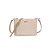 BOLSA SANTA LOLLA PEQUENA MATELASSÊ CANVAS BEGE TRANSVERSAL - Imagem 1