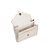 BOLSA CARTEIRA SANTA LOLLA SOFT ALÇA CORRENTE TRANSVERSAL OFF WHITE - Imagem 7