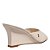 MULE SANTA LOLLA ANABELA COURO PELICA SOFT OFF WHITE - Imagem 3