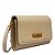 BOLSA CARTEIRA SANTA LOLLA FLOATER TEXTURIZADA BEGE TRANSVERSAL - Imagem 2