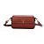 BOLSA SANTA LOLLA SOFT MARROM TRANSVERSAL - Imagem 1