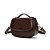 BOLSA SANTA LOLLA PEQUENA CROCO MARROM TRANSVERSAL - Imagem 3
