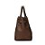 BOLSA TOTE SANTA LOLLA GRANDE FLOATER MARROM ALÇA DE MÃO - Imagem 6