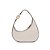 BOLSA SANTA LOLLA MEIA LUA FLOATER OFF WHITE ALÇA DE OMBRO - Imagem 6