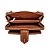 BOLSA CARTEIRA SANTA LOLLA SOFT LISA TRANSVERSAL MARROM - Imagem 7
