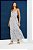 VESTIDO SLYWEAR AZUL OUTER SPACE VISCOSE LISTRADA - Imagem 1
