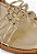 SANDALIA SCHUTZ KATE LACE UP FLAT DOURADO - Imagem 6