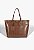 BOLSA SCHUTZ SHOPPING GRANDE YUMI CROCO MARROM - Imagem 2