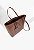 BOLSA SCHUTZ SHOPPING GRANDE YUMI CROCO MARROM - Imagem 6