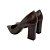 SCARPIN SCHUTZ  COURO CITY CHIC MARROM - Imagem 5