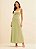 VESTIDO LINHO FORUM VERDE PIANTA - Imagem 1