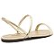 SANDÁLIA RASTEIRA ANACAPRI TRÊS TIRAS DOURADA - Imagem 3