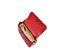 BOLSA ANACAPRI TIRACOLO MÉDIA MATELASSÊ TRIANGULAR VERMELHO - Imagem 6