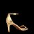 SANDÁLIA SANTA LOLLA METALIZADA DOURADA SALTO FINO - Imagem 3