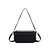 BOLSA BAGUETE SANTA LOLLA MÉDIA SOFT ALÇA OMBRO PRETA - Imagem 3
