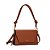 BOLSA SANTA LOLLA FLOATER ALÇA DE OMBRO CARAMELO - Imagem 2