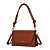 BOLSA SANTA LOLLA FLOATER ALÇA DE OMBRO CARAMELO - Imagem 4