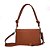 BOLSA SANTA LOLLA FLOATER ALÇA DE OMBRO CARAMELO - Imagem 7