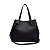 BOLSA GRANDE SANTA LOLLA FLOATER ALÇA DE OMBRO PRETO - Imagem 2