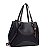 BOLSA GRANDE SANTA LOLLA FLOATER ALÇA DE OMBRO PRETO - Imagem 3