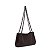 BOLSA NOBUCK SANTA LOLLA MARROM DARK ALÇA DE OMBRO CORRENTE - Imagem 2