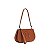 BOLSA CLUTCH SANTA LOLLA SOFT CARAMELO ALÇA DE OMBRO - Imagem 4