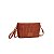 BOLSA CLUTCH TRESSÊ SANTA LOLLA MARROM TERRACOTA ALÇA TRANSVERSAL - Imagem 2