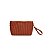 BOLSA CLUTCH TRESSÊ SANTA LOLLA MARROM TERRACOTA ALÇA TRANSVERSAL - Imagem 5