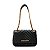 BOLSA SANTA LOLLA SOFT ALÇA DE OMBRO CORRENTE PRETO - Imagem 1