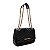 BOLSA SANTA LOLLA SOFT ALÇA DE OMBRO CORRENTE PRETO - Imagem 2