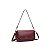 BOLSA BAGUETE SANTA LOLLA MÉDIA SOFT ROXO BERRY ALÇA DE OMBRO - Imagem 2