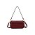 BOLSA BAGUETE SANTA LOLLA MÉDIA SOFT ROXO BERRY ALÇA DE OMBRO - Imagem 3
