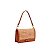 BOLSA CLUTCH SANTA LOLLA SOFT MARROM ALÇA DE OMBRO - Imagem 2