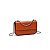 BOLSA SANTA LOLLA PEQUENA SOFT CARAMELO ALÇA TRANSVERSAL CORRENTE - Imagem 2