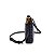 BOLSA CLUTCH SANTA LOLLA SOFT PRETA ALÇA TRANSVERSAL - Imagem 4