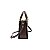 BOLSA TOTE SANTA LOLLA SOFT CUBOS MARROM DARK ALÇA DUPLA - Imagem 4